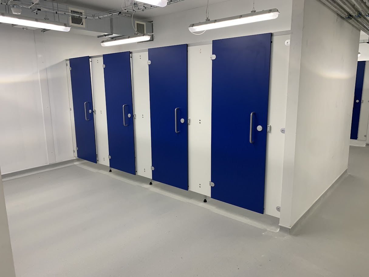 Toilet cubicle systems